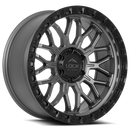 Lock Off-Road Combat Wheels (Matte Grey)