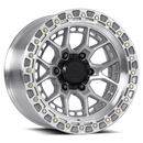 Lock Off-Road Commando Wheel (Machine Face Polish) - Aspire Auto Accessories