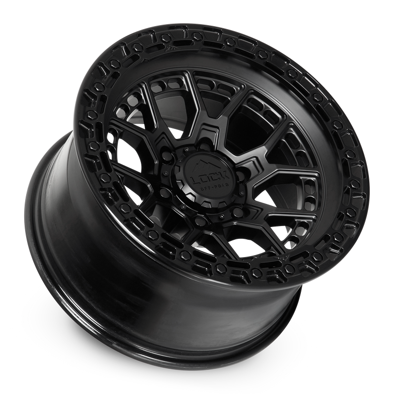 Lock Off-Road Commando Wheel (Matte Black)