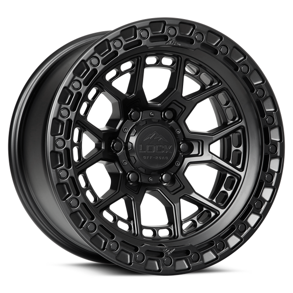 Lock Off-Road Commando Wheel (Matte Black)