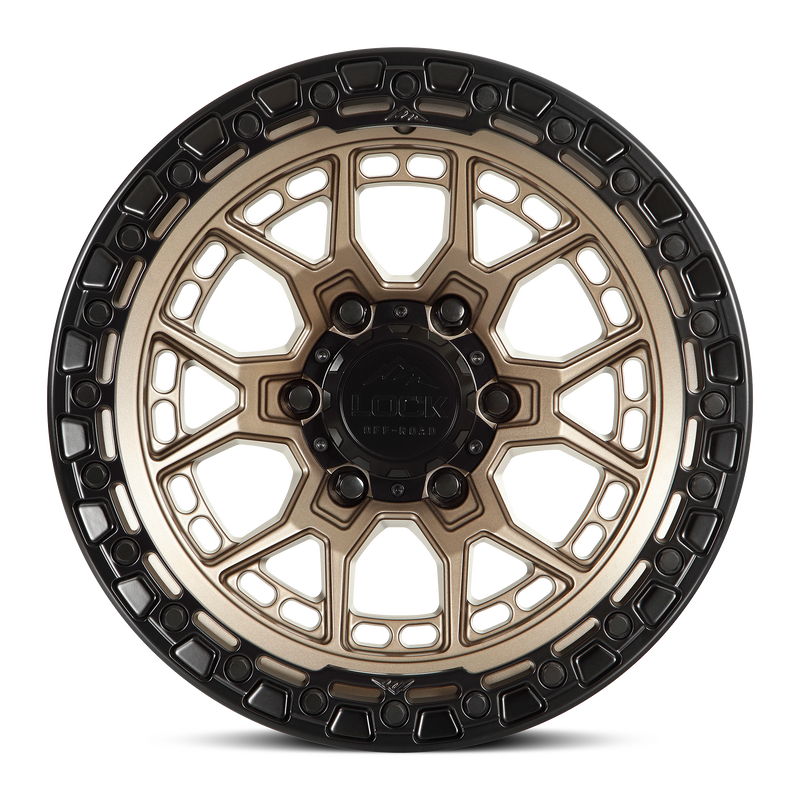 Lock Off-Road Commando Wheel (Matte Bronze)