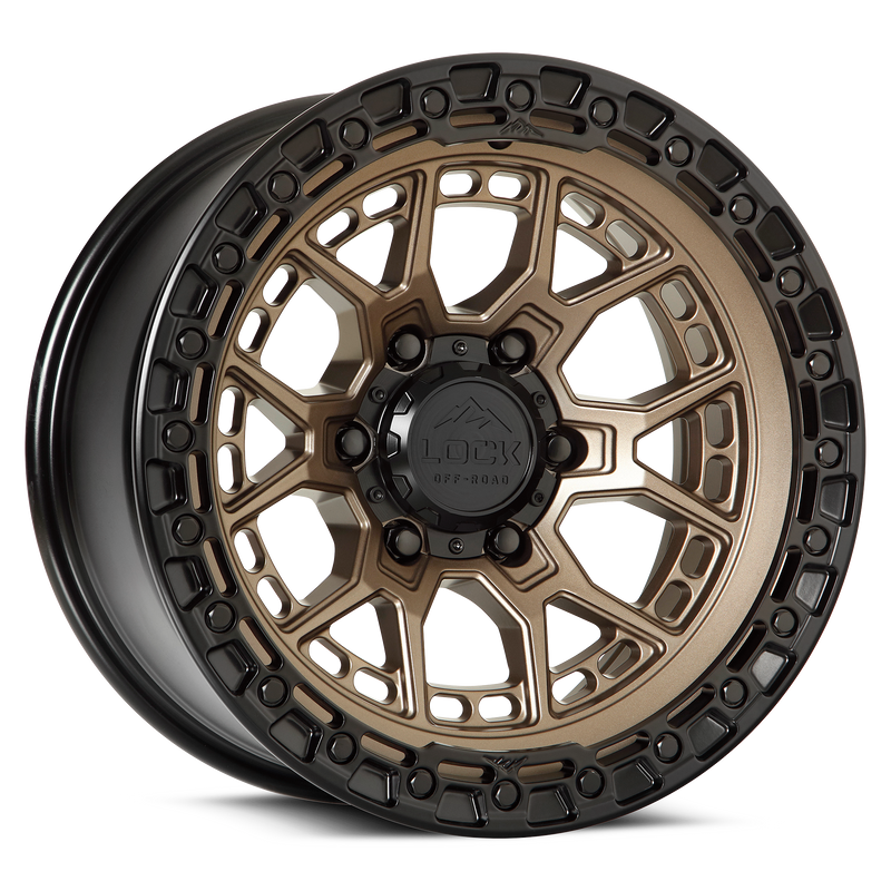 Lock Off-Road Commando Wheel (Matte Bronze)