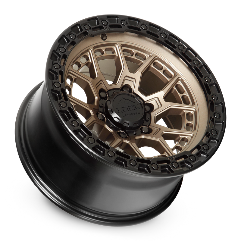 Lock Off-Road Commando Wheel (Matte Bronze)