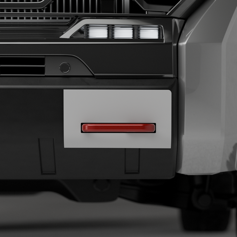 NYTOP Front Recovery Points Cutout Template for Tundra (2022-2025)