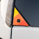 Heritage Rear Glass Button Trim Overlay - 2024+ Land Cruiser / GX 550 - Aspire Auto Accessories