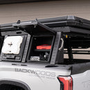 Backwoods Adventure Mods Aluminum Bed Rack Storage Box for Tundra