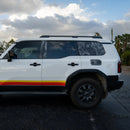 Topographic Rear Window Map Overlays - 2024+ Land Cruiser - Aspire Auto Accessories