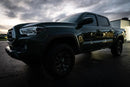 Distressed American Flag Halogen Headlight Front Sidemarker Overlays for Tacoma (2016-2023) - Aspire Auto Accessories