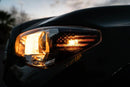 Distressed American Flag Halogen Headlight Front Sidemarker Overlays for Tacoma (2016-2023) - Aspire Auto Accessories