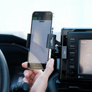 Toyota RAV4 2019-2025 with 7-in. or 8-in. Toyota Audio Multimedia Phone Mount - Aspire Auto Accessories