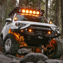 Backwoods Adventure Mods Hi-Lite Overland Front Bumper with PreRunner Bull Bar for 4Runner (2010-2024) - Aspire Auto Accessories