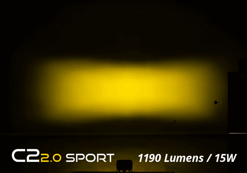 Diode Dynamics C2 2.0 Yellow Max LED Pod (Pair)