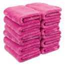 WASH&WHIPS Edgeless Microfiber Coral Fleece with Ultrasonic Edge (3 Pack)