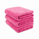 WASH&WHIPS Edgeless Microfiber Coral Fleece with Ultrasonic Edge (3 Pack)