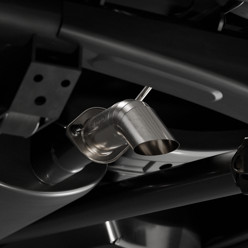 Nytop Titanium Axle Dump Exhaust Tip for Tundra (2022-2025)