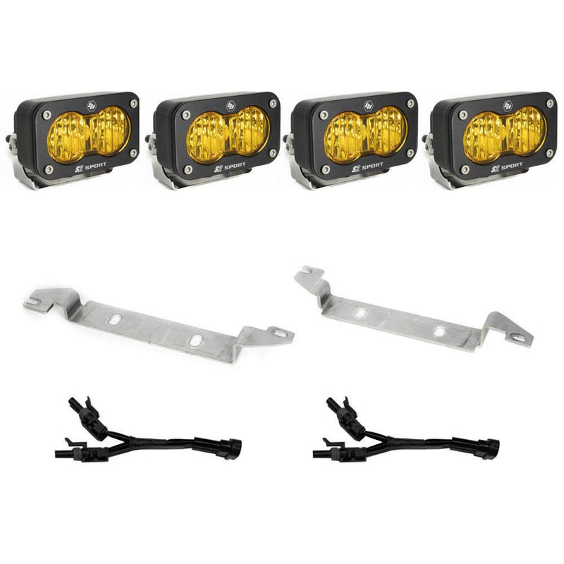 Baja Designs S2 Sport Dual Fog Pocket Light Kit for Tundra (2022-2025)
