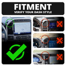 TRAXX™ - Assault Track Picatinny Dash Bracket With MagSafe Charging Phone Mount | 2022 Ford Super Duty (Compatible With 12” Screen ONLY) - Aspire Auto Accessories