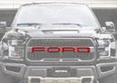 Tufskinz "FORD" Raptor Grill Lettering Overlays for F-150 (2015-2020) - Aspire Auto Accessories