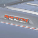 Tufskinz Hood Cowl Emblem Inserts for Ford F-150/Bronco Raptor (2021-2026) - Aspire Auto Accessories