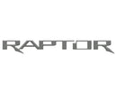 Raptor Tailgate Emblem Inserts Fits 2017-2026 Ford F-150 Raptor