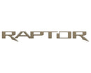 Raptor Tailgate Emblem Inserts Fits 2017-2026 Ford F-150 Raptor