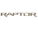 Raptor Tailgate Emblem Inserts Fits 2017-2026 Ford F-150 Raptor