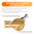 Giraffe Tools Pressure Washer Pivoting Couple