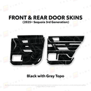 2023+ Sequoia Door Skins - Aspire Auto Accessories