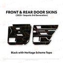 2023+ Sequoia Door Skins - Aspire Auto Accessories