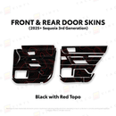2023+ Sequoia Door Skins - Aspire Auto Accessories