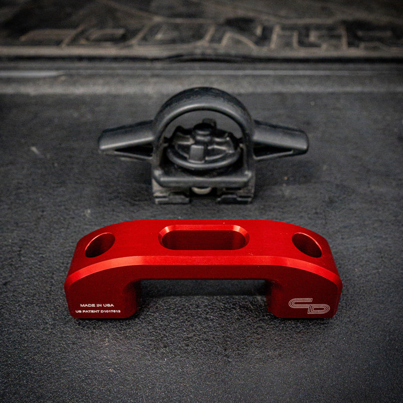 Charvonia Design Rail Tie-Down Anchors for Jeep Gladiator JT (2020-2025)