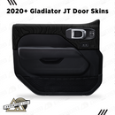 Adventure Life USA Door Skins Black Topo for Gladiator JT (2020-2024)