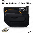 Adventure Life USA Door Skins Black Topo for Gladiator JT (2020-2024)
