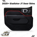 Adventure Life USA Door Skins Black Topo for Gladiator JT (2020-2024)