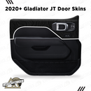 Adventure Life USA Door Skins Black Topo for Gladiator JT (2020-2024)