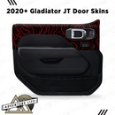 Adventure Life USA Door Skins Topographic for Gladiator JT  (2020-2024) - Aspire Auto Accessories