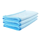 WASH&WHIPS Wipe Once Microfiber Glass Cleaning Cloth Pro - 3 Pack - Aspire Auto Accessories