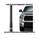 Ronin Tufflock™ Short Antenna (4 Inch) for 4Runner, Fj Cruiser, Tundra