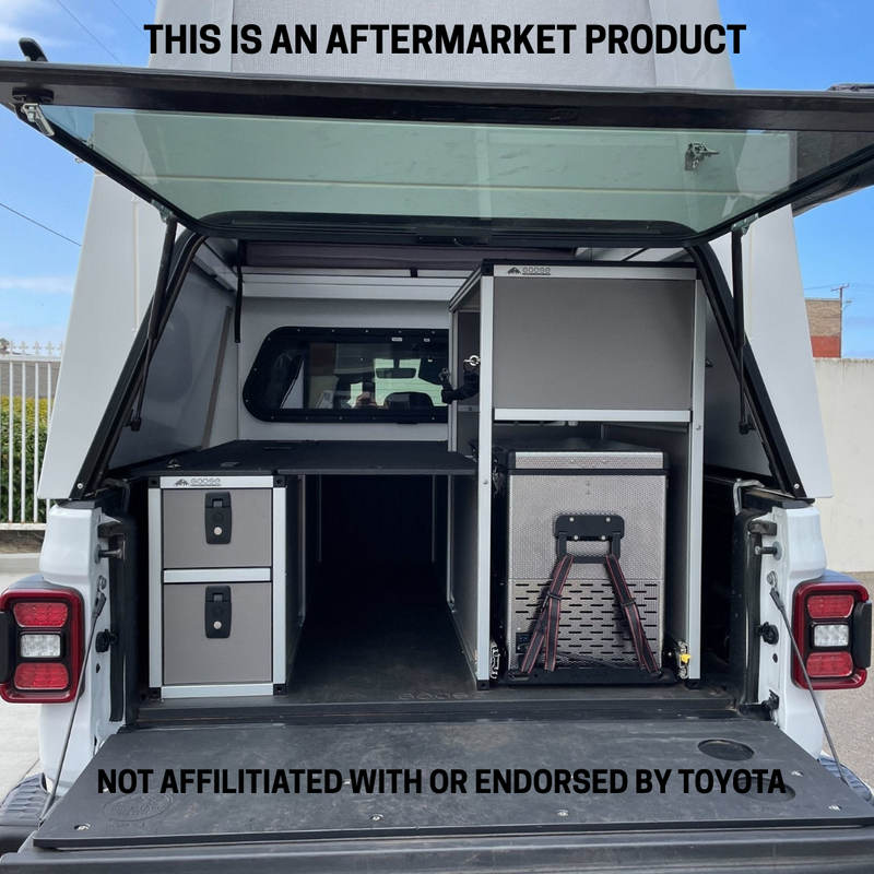 Goose Gear Camper System Camper 5 Ft. Bed Plate System for Tacoma (2005-2023)