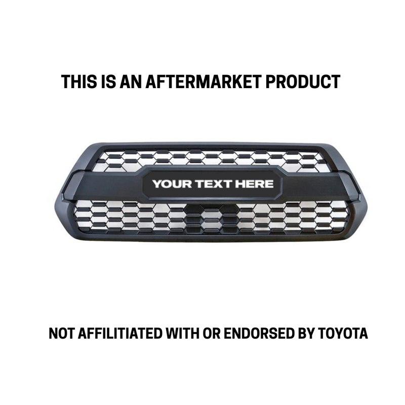 Custom Pro Style Front Grille for Tacoma (2016-2023)