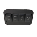 Guild Outfitters Modular Insert Compatible with 4 Short Switches for Tacoma (2016-2023) - Aspire Auto Accessories