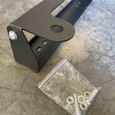 Backwoods Adventure Mods Flip Up Front License Plate Holder Hawse Fairlead