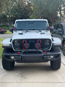 KC HiLITES Pro6 / Titan Gravity Light Cover Overlays - Universal - Aspire Auto Accessories