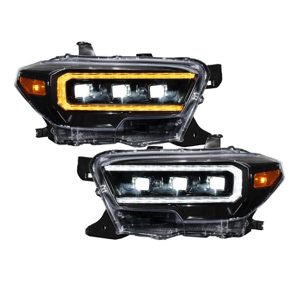 Form LED Projector Headlights with Selectable DRL for Tacoma (2016-2023)