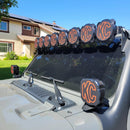 KC HiLITES Pro6 / Titan Gravity Light Cover Overlays - Universal - Aspire Auto Accessories