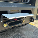 Backwoods Adventure Mods Flip Up Front License Plate Holder Hawse Fairlead