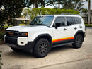 Topographic Rear Window Map Overlays - 2024+ Land Cruiser - Aspire Auto Accessories