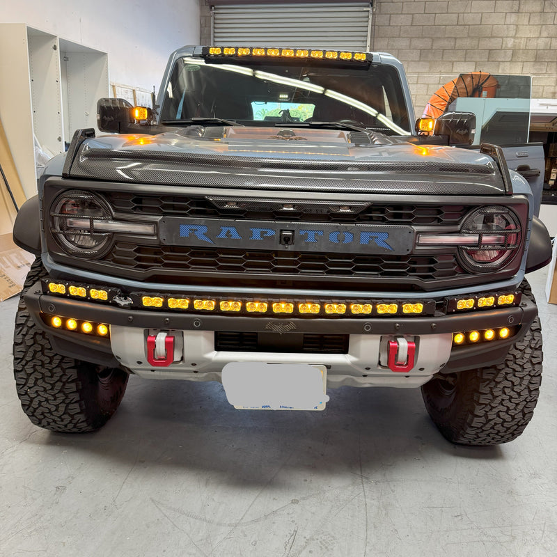 M&R Side Light Bars Extension for Ford Bronco Raptor (2021-2025)