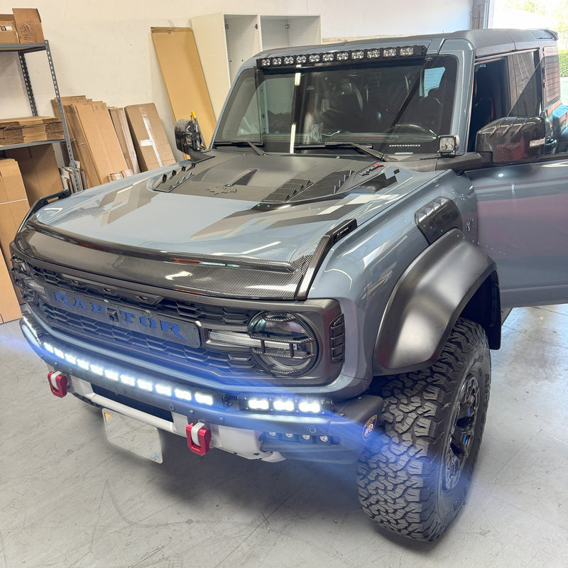M&R Side Light Bars Extension for Ford Bronco Raptor (2021-2025)