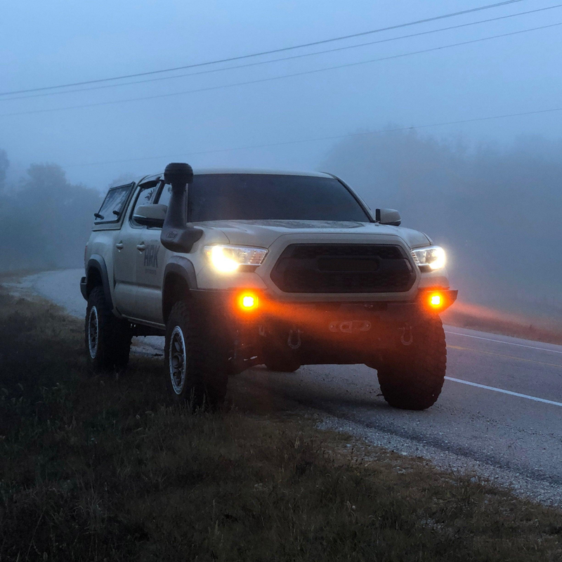 Backwoods Adventure Mods Pathfinder 2" Surface Mount LED Light Pods (Amber/Spot)